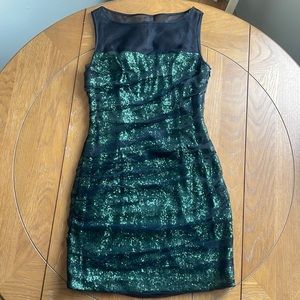 Cute Green Sequin Cynthia Steffe Dress